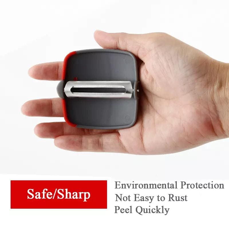 Durable Palm Peeler, Fruit Vegetable Hand Peeler, Blade Finger Grip Slicer Durable Palm Peeler, Fruit Vegetable Hand Peeler, Blade Finger Grip Slicer